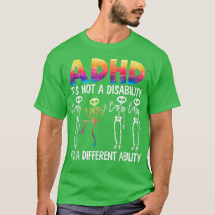 ADHD Het is geen handicap, het is een andere mogel T-shirt