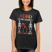 ADHD Het is geen handicap Het is een andere mogeli T-shirt (Voorkant)