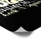 ADHD Highway om er grappig uit te zien Eekhoorn li Poster (Hoek)