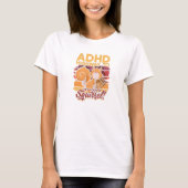 ADHD Highway to Hey, kijk een eekhoorn! - ADHD T-shirt (Voorkant)