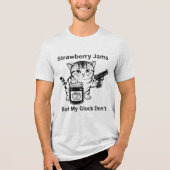 ADHD Humor Meme – Can You Repeat The Part Tri-Blend Shirt (Voorkant)