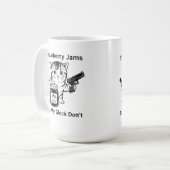 ADHD Humor Meme – Kun je dat gedeelte herhalen Koffiemok (Voorkant links)