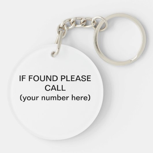 ADHD HUMOR SLEUTELHANGER (Achterkant)