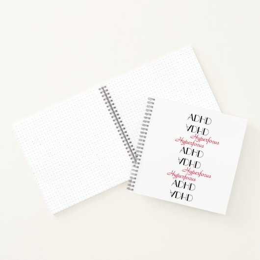 ADHD Hyperfocus Bullet Journal Notitieboek (Binnen)