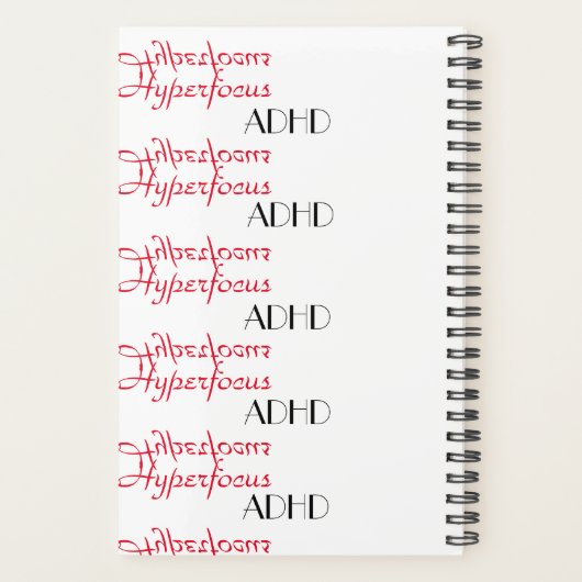 ADHD Hyperfocus Planner (Achterkant)