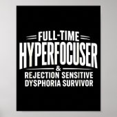 Adhd hyperfocuser rejection sensitive dysphorie  poster (Voorkant)