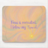 ADHD Ik volg mijn vonk Muismat (Voorkant)