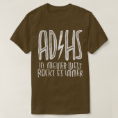 ADHD in het Duits T-shirt (Design voorkant)