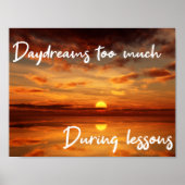 ADHD inspo poster DayDream (Voorkant)