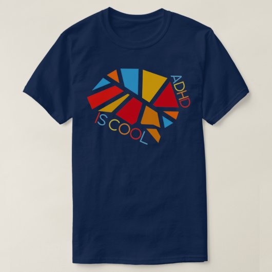 ADHD is een collectieve bewustwording op het gebie T-shirt (Design voorkant)