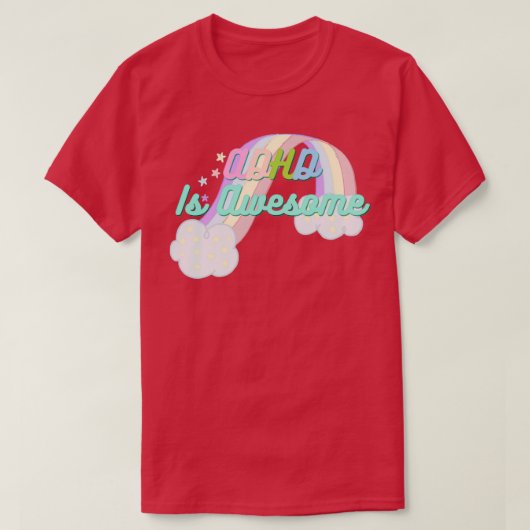 ADHD is Geweldige geluid T-shirt (Design voorkant)