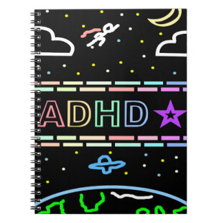 ADHD Journaal Kids Ruimtevaart Thema Notitieboek