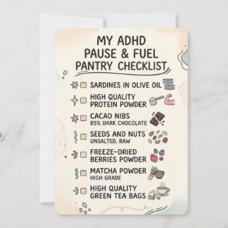 ADHD Keuken Checklist Gezonde Keuken Gids Kaart