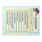 ADHD KIds Daily Checklist  Notitieblok (Voorkant)