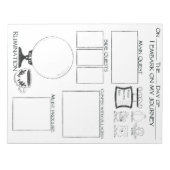 ADHD-laptop voor epic Adventure Notitieblok (Voorkant)