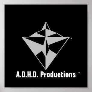 adhd logo POSTER! Poster