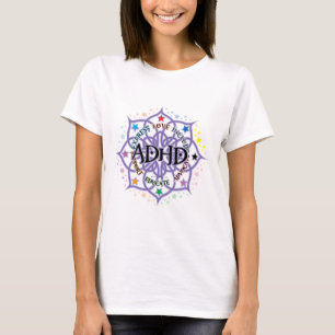 ADHD Lotus Tribal T-shirt