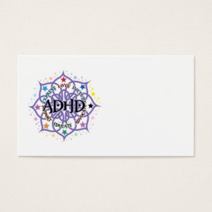 ADHD Lotus Tribal Visitekaartjes
