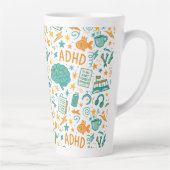 ADHD: Magisch afgeleid Latte Mok (Rechts)