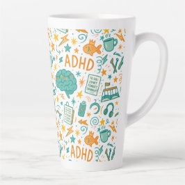 ADHD: Magisch afgeleid Latte Mok