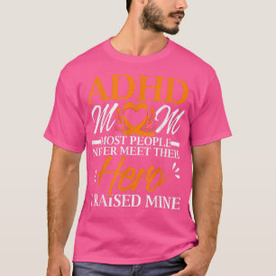 ADHD Mam ADHD Bewustmaking Emrbace Neurodiversity T-shirt