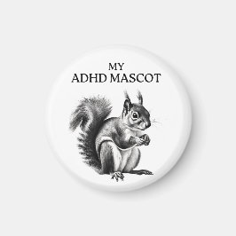 ADHD mascotte magneet