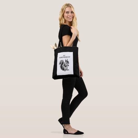 ADHD mascotte Tote Bag (Op model)