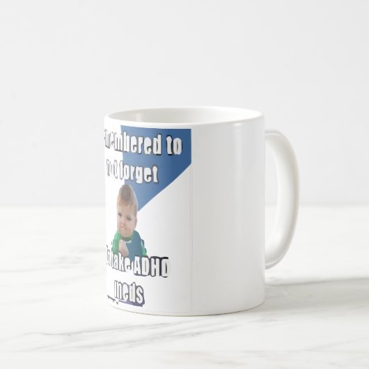 ADHD Meds Koffiemok (Voorkant rechts)