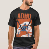 ADHD-meme T-shirt (Voorkant)