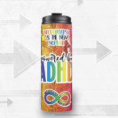 ADHD Mental Health Affirmation Thermal Tumbler Thermosbeker