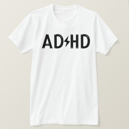 ADHD Mental Health Awareness T-shirt (Design voorkant)