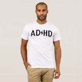ADHD Mental Health Awareness T-shirt (Voorkant volledig)