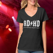 ADHD Mental Health Awareness V-hals T-shirt