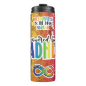 ADHD Mentale Gezondheid Bevestiging Thermische Bek Thermosbeker (Voorkant)