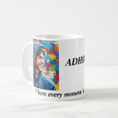 ADHD-Mok Koffiemok (Voorkant links)
