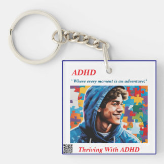 ADHD-Mok Sleutelhanger