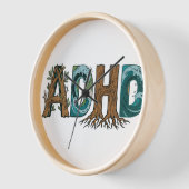 ADHD Natuur Elementen Typografie Ontwerp (Hoek)