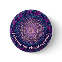 ADHD Neurodivergent Kies Mijn Chaos Mandala Kunst