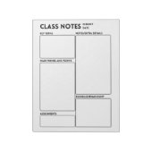 ADHD Note Taking Notitieblok (Linkerzijde)