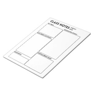 ADHD Note Taking Notitieblok