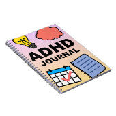 ADHD Notitieboek Journal – Focus, Track & Reflect (Rechterzijde)