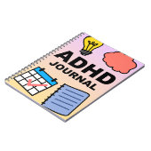 ADHD Notitieboek Journal – Focus, Track & Reflect (Linkerzijde)