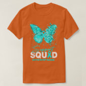 ADHD-ondersteuning voor bewustmaking Squad Butterf T-shirt (Design voorkant)