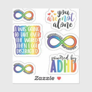 ADHD-ondersteuningsstickers Sticker