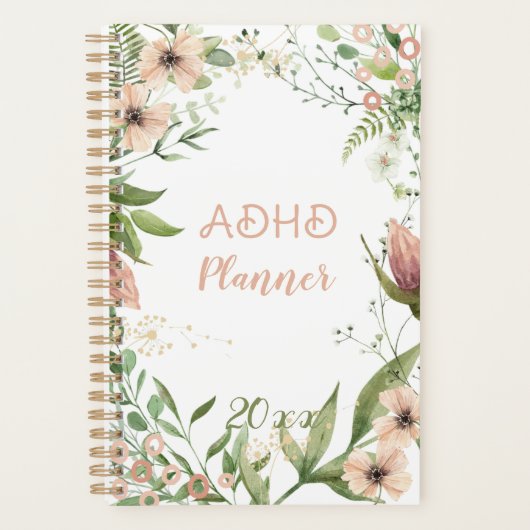 ADHD-organisatiehulp, Planner (Voorkant)