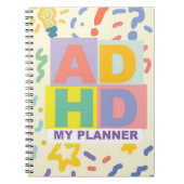 ADHD Planner-Notitieboek Notitieboek (Voorkant)