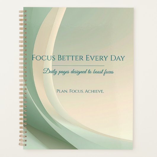 ADHD Planner – Organize Your Day, Boost Focus (Voorkant)