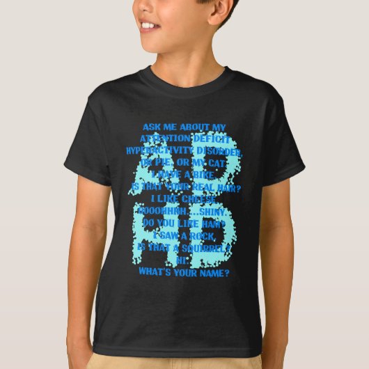 ADHD.png T-shirt (Voorkant)