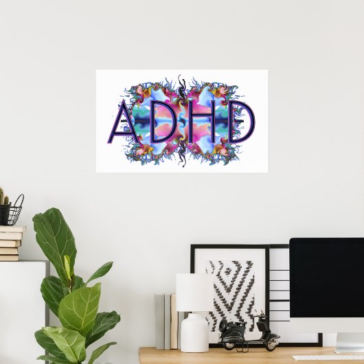 ADHD POSTER (Thuiskantoor)