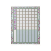 ADHD Productivity Planner Weekly Checklist Notitieblok (Linkerzijde)